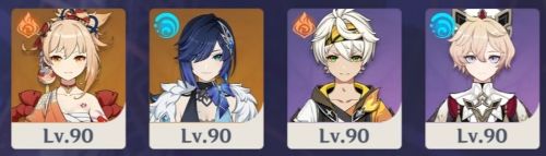 宵宮パーティ編成例