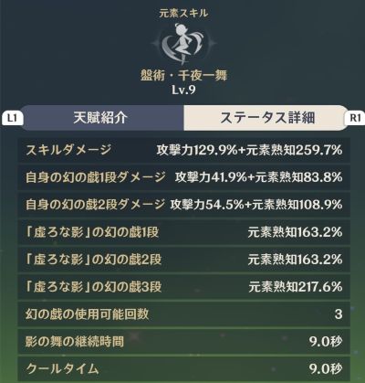 ネフェルの特殊重撃の様子