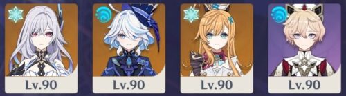 ダリア編成のパーティ構成