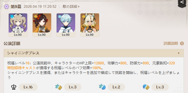 重雲入り闇鍋パーティの実戦例