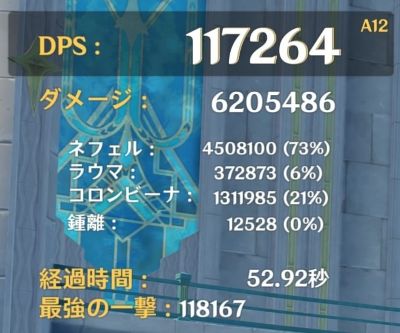 鍾離入りのネフェルパーティ