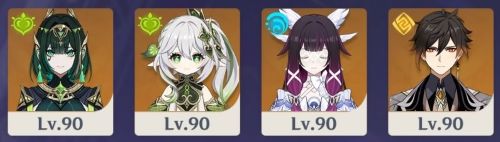 ラウマ抜き・ナヒーダ編成