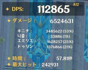 ニコ入り燃焼DPS