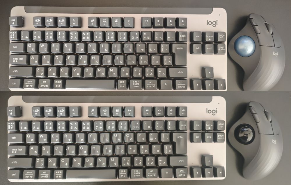 M575SP グラファイト ペリックス ブラック ボール交換2