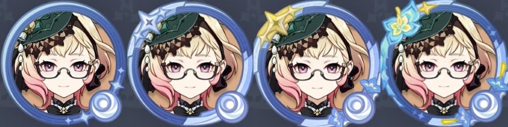 全4種のアイコンフレームまとめ